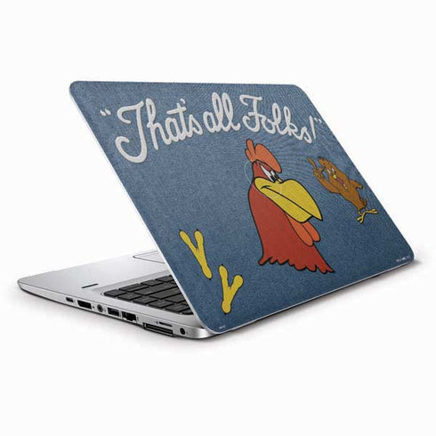 Looney Tunes Foghorn Leghorn Thats All Folks HP Elitebook Skin